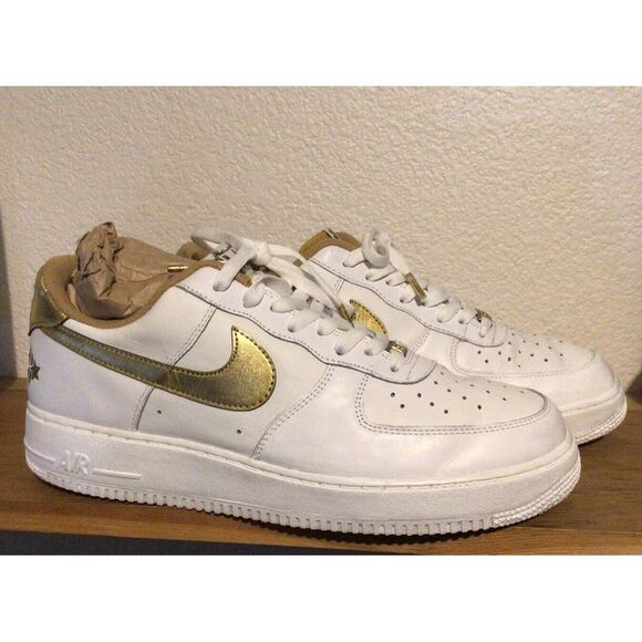 Men\'s‎ Nike Air Force 1 Low LA Sz 12 Los Angeles Lakers 2007 All Star 315122-180 main image 6